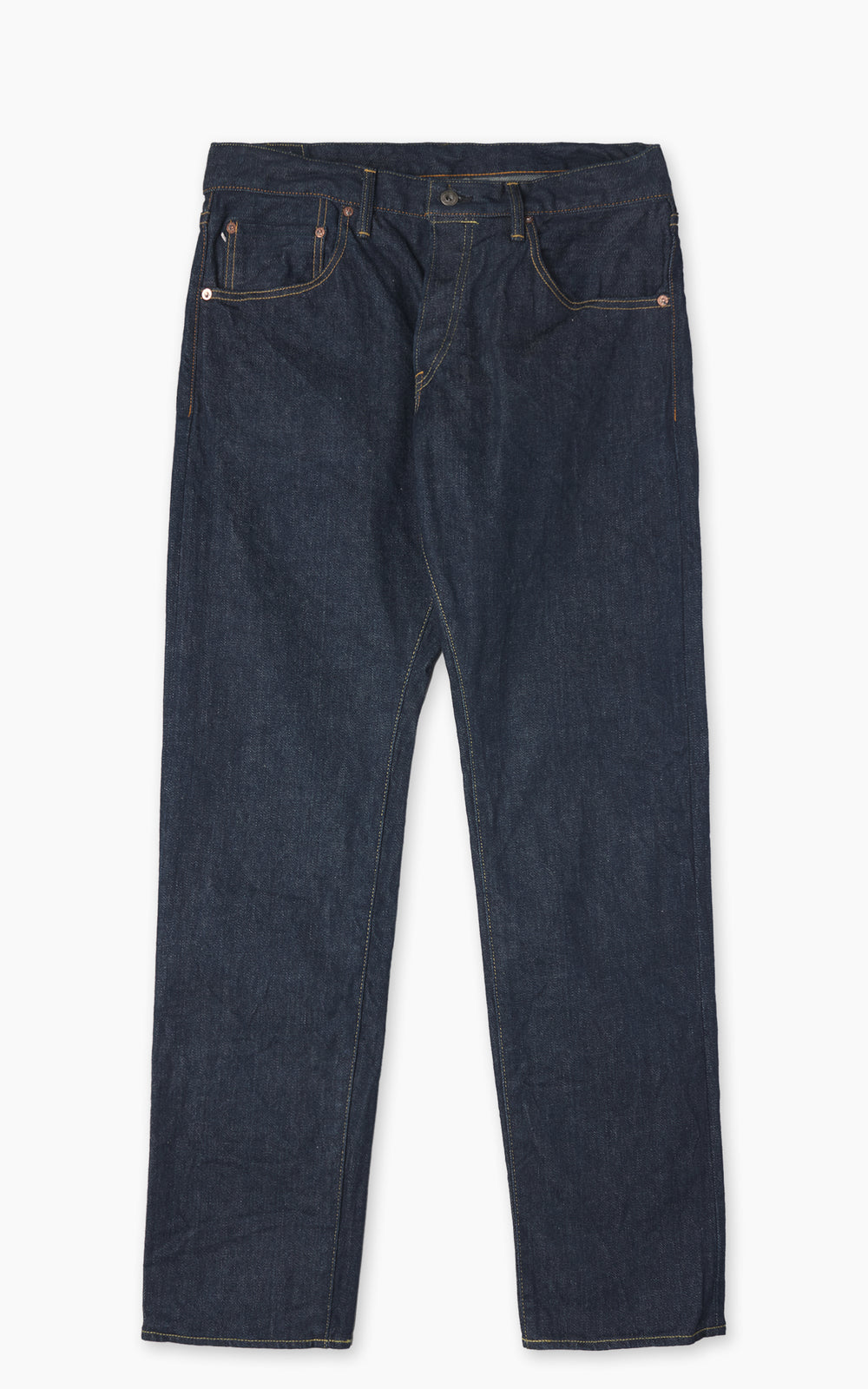 ONI Denim 121S-Ishikawadai Relax Tapered Stretch Denim Indigo 15oz