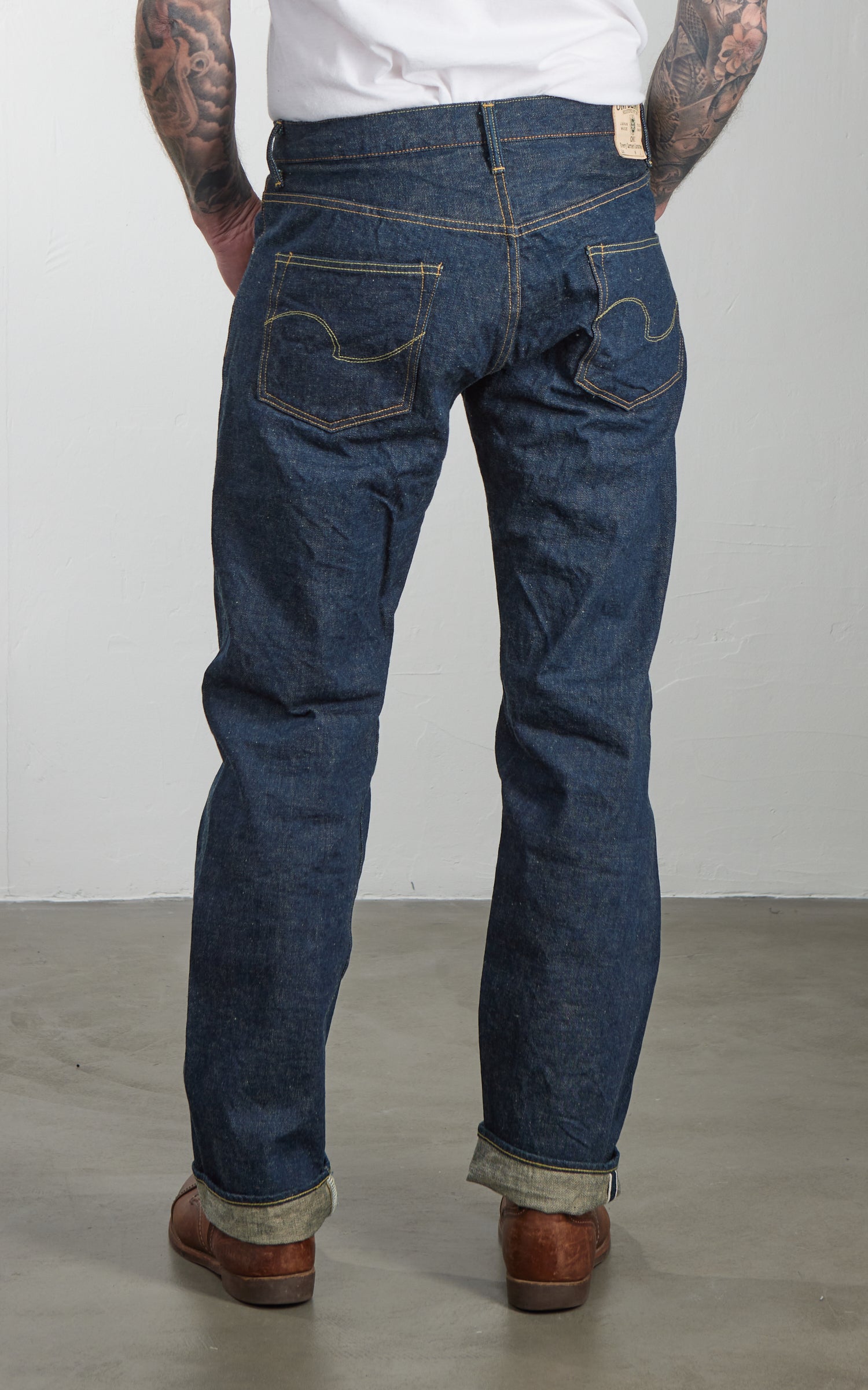 ONI Denim 270-Ishikawadai Regular Straight Denim Indigo 15oz