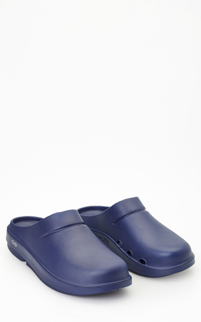 OOFOS Oocloog Sandals Navy