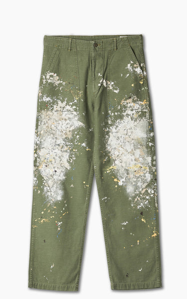 美品 orSlow US Army Fatigue Pants OrSlow US Army Fatigue Pants Regular Fit, Green Used – Glasswing