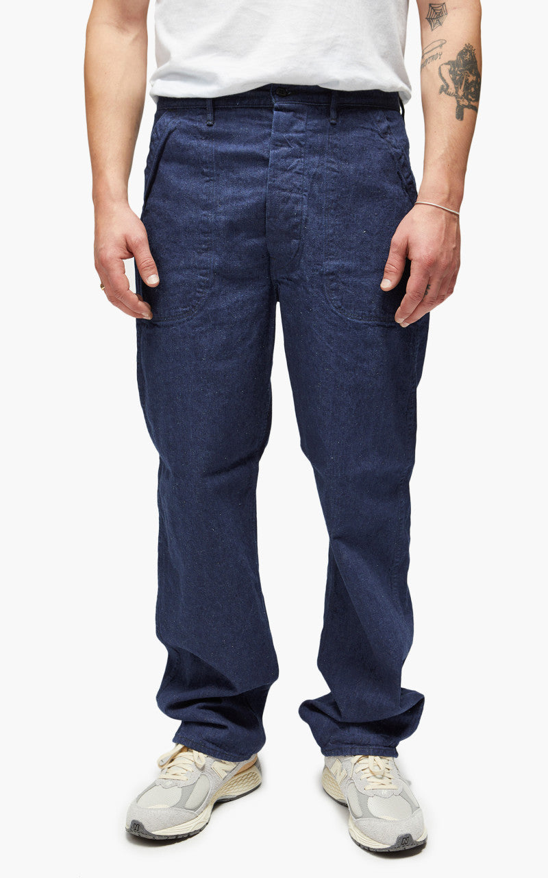 OrSlow US Navy Utility Pants Denim Used One Wash