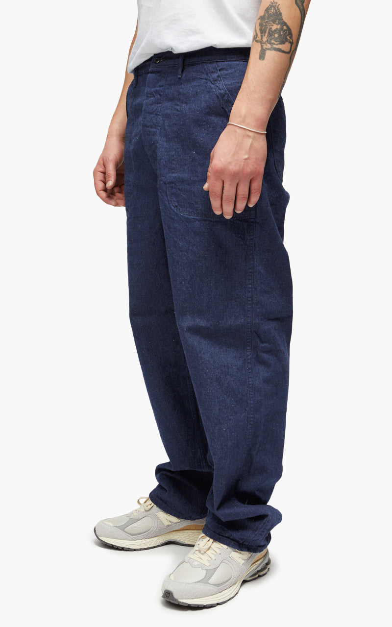OrSlow US Navy Utility Pants Denim Used One Wash