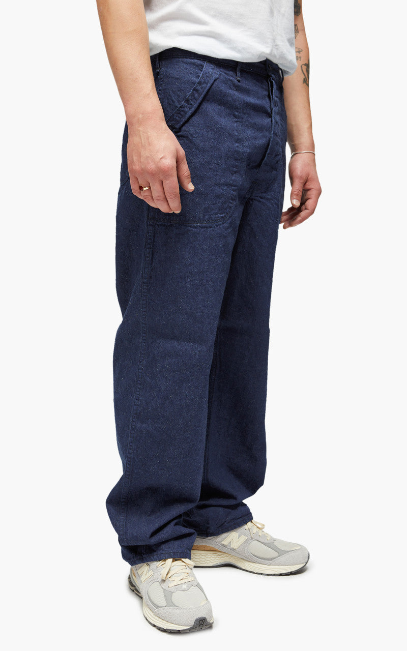 OrSlow US Navy Utility Pants Denim Used One Wash