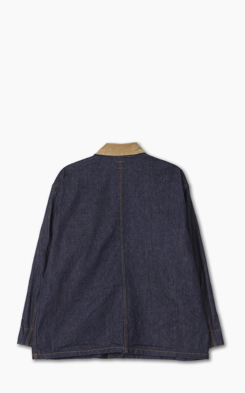 OrSlow Loose Fit Coverall One Wash Indigo
