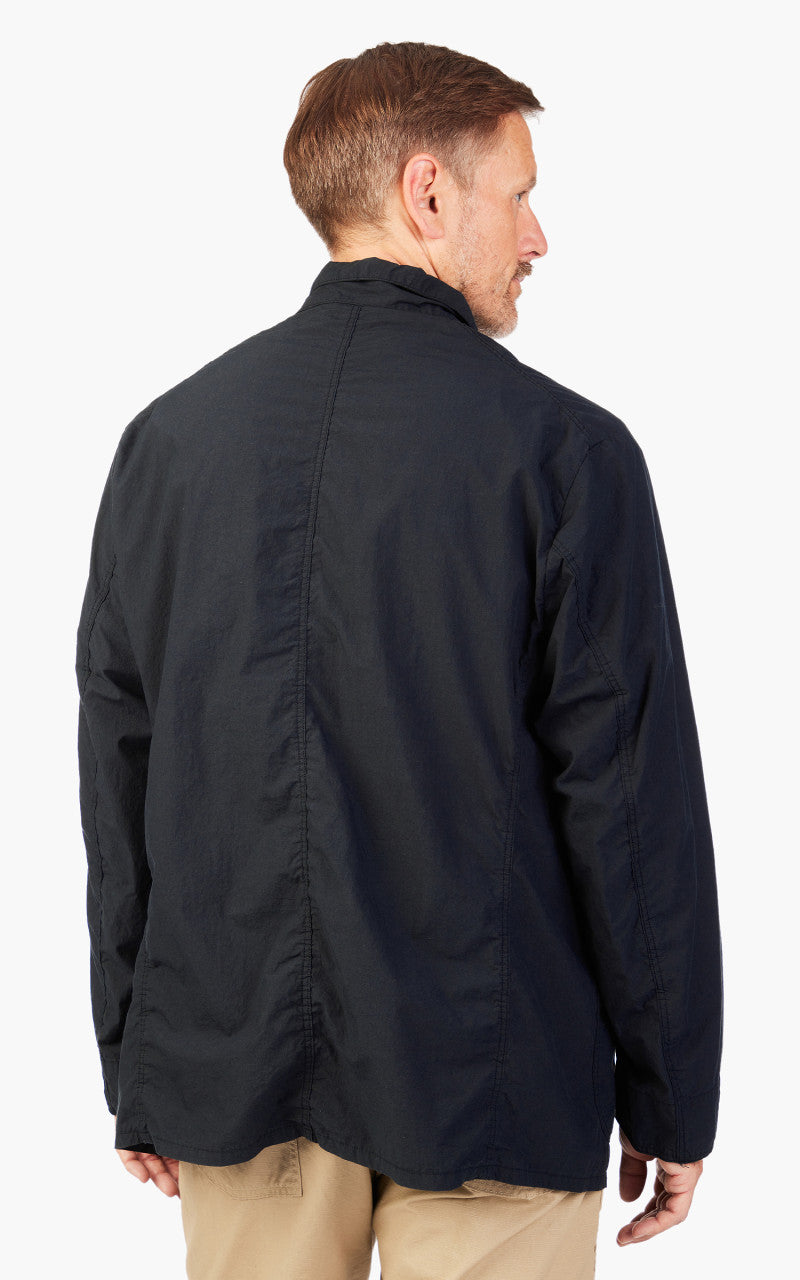 OrSlow Light Simple Work Jacket Sumi Black