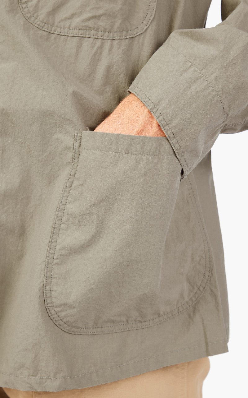 OrSlow Light Simple Work Jacket Greige