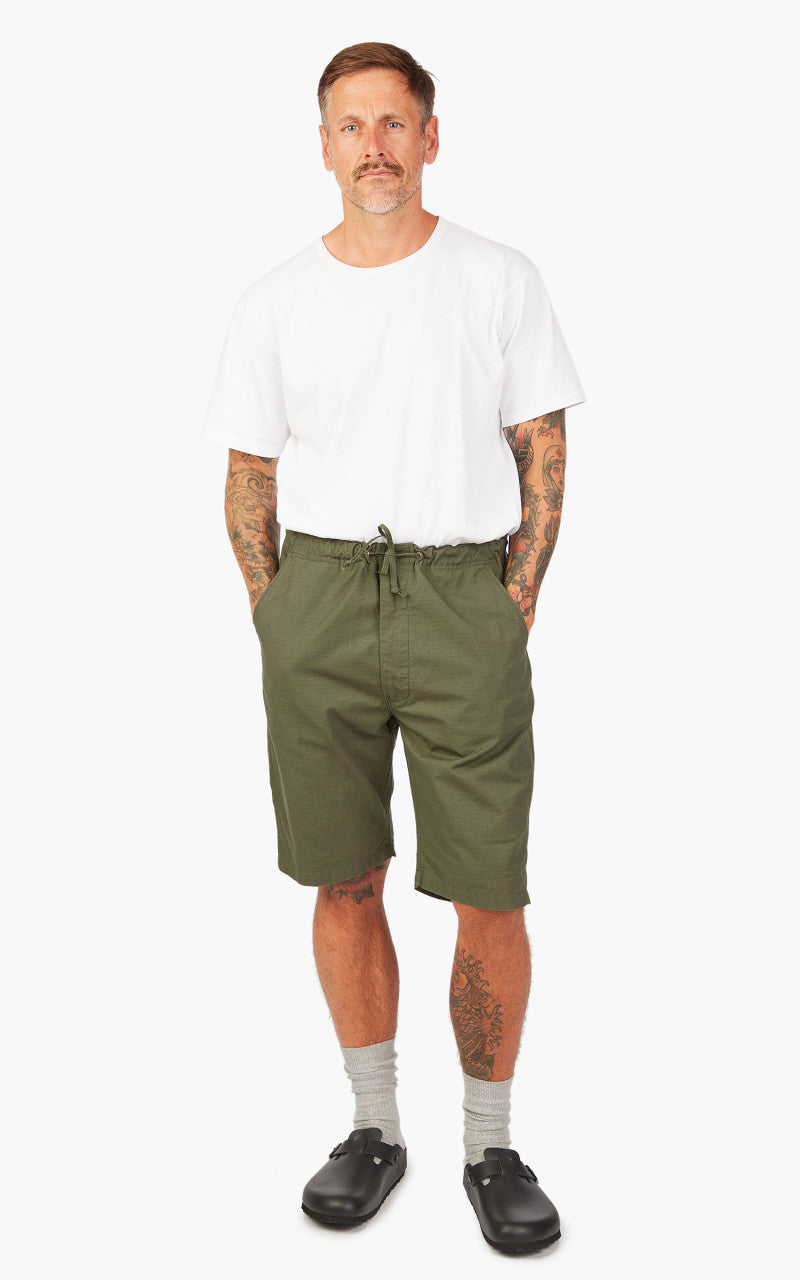 OrSlow New Yorker Shorts Army Green