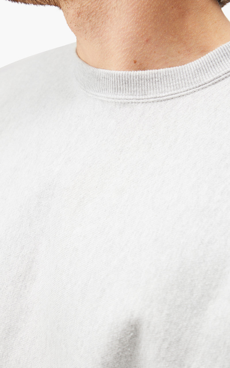 OrSlow Heavy Weight Vintage Crew Neck Sweater Light Grey