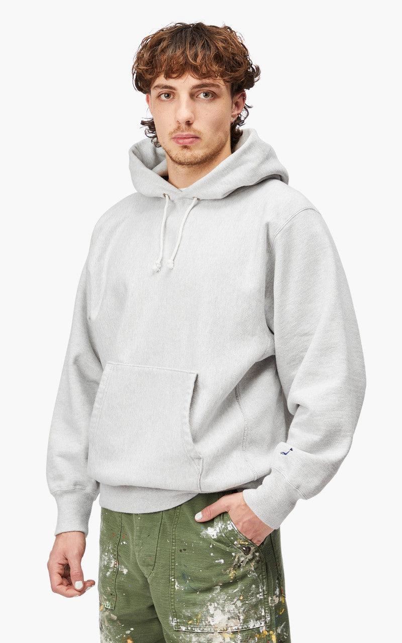 OrSlow Heavy Weight Vintage Hoodie Light Grey
