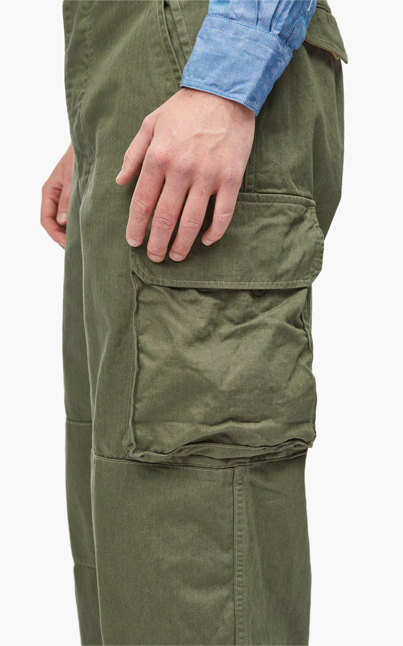 【French Army M-47 Cargo Pants】後期型　31size orSlow M-47 FRENCH ARMY CARGO PANTS (UNISEX) - Army Green
