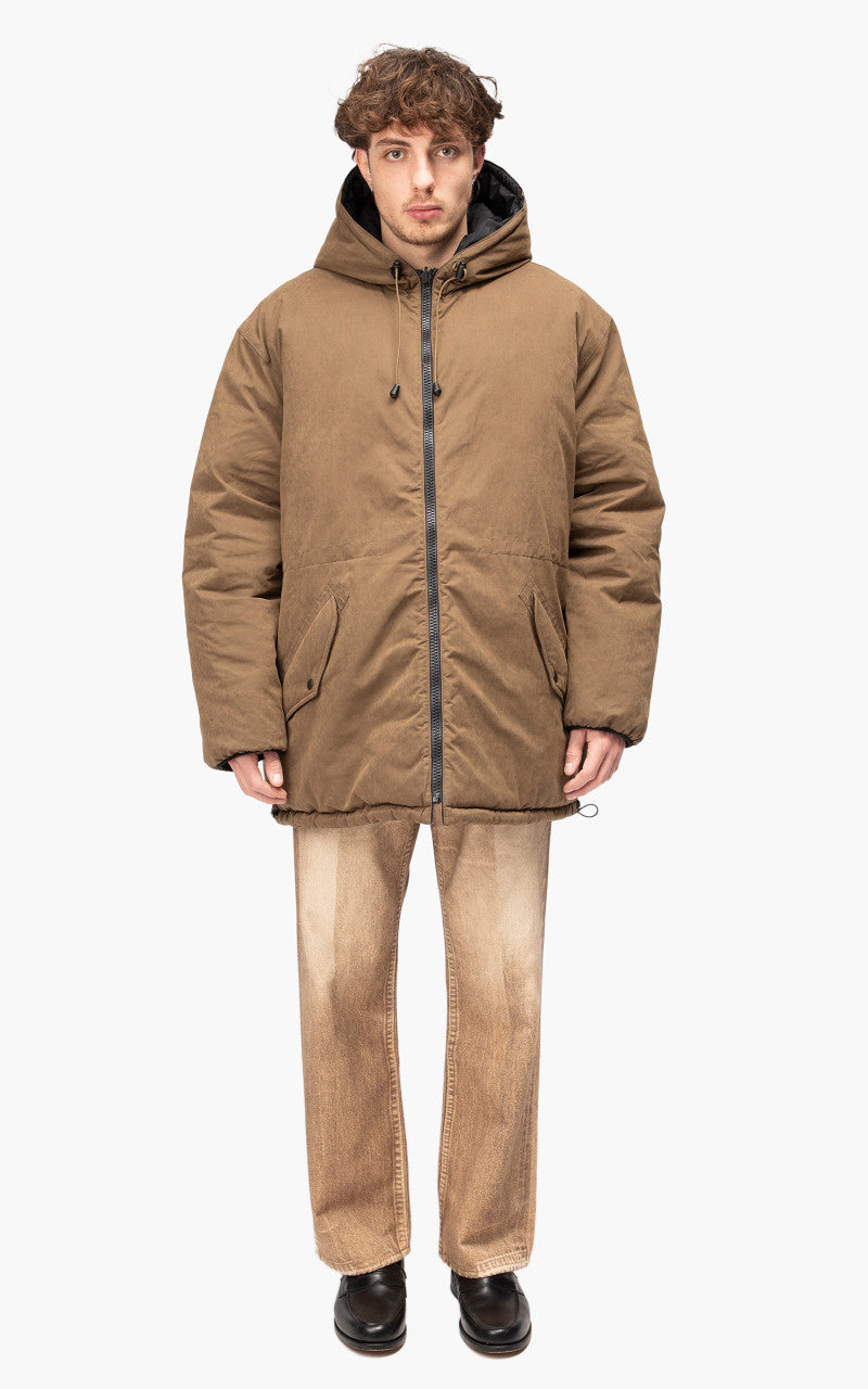 Our Legacy Vintrospec Parka Olive Wax Neo Nylon