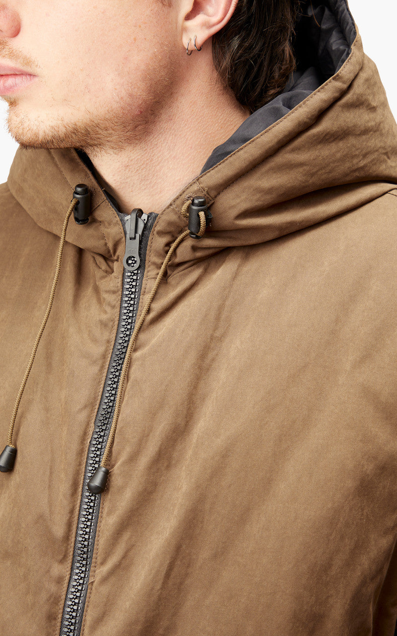Our Legacy Vintrospec Parka Olive Wax Neo Nylon