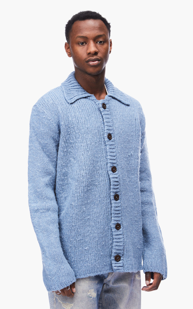 トップス 22FW FUNKY BLUE BIG CARDIGAN 48 Our Legacy - Big Cardigan Funky Blue Acrylic