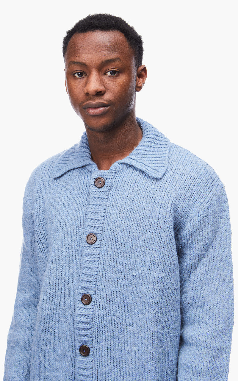 Our Legacy Big Cardigan Acrylic Funky Blue