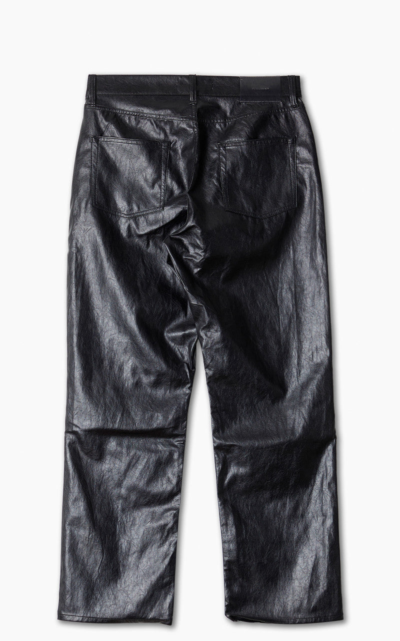 Our Legacy Formal Moto Cut Cageian Black Fake Leather