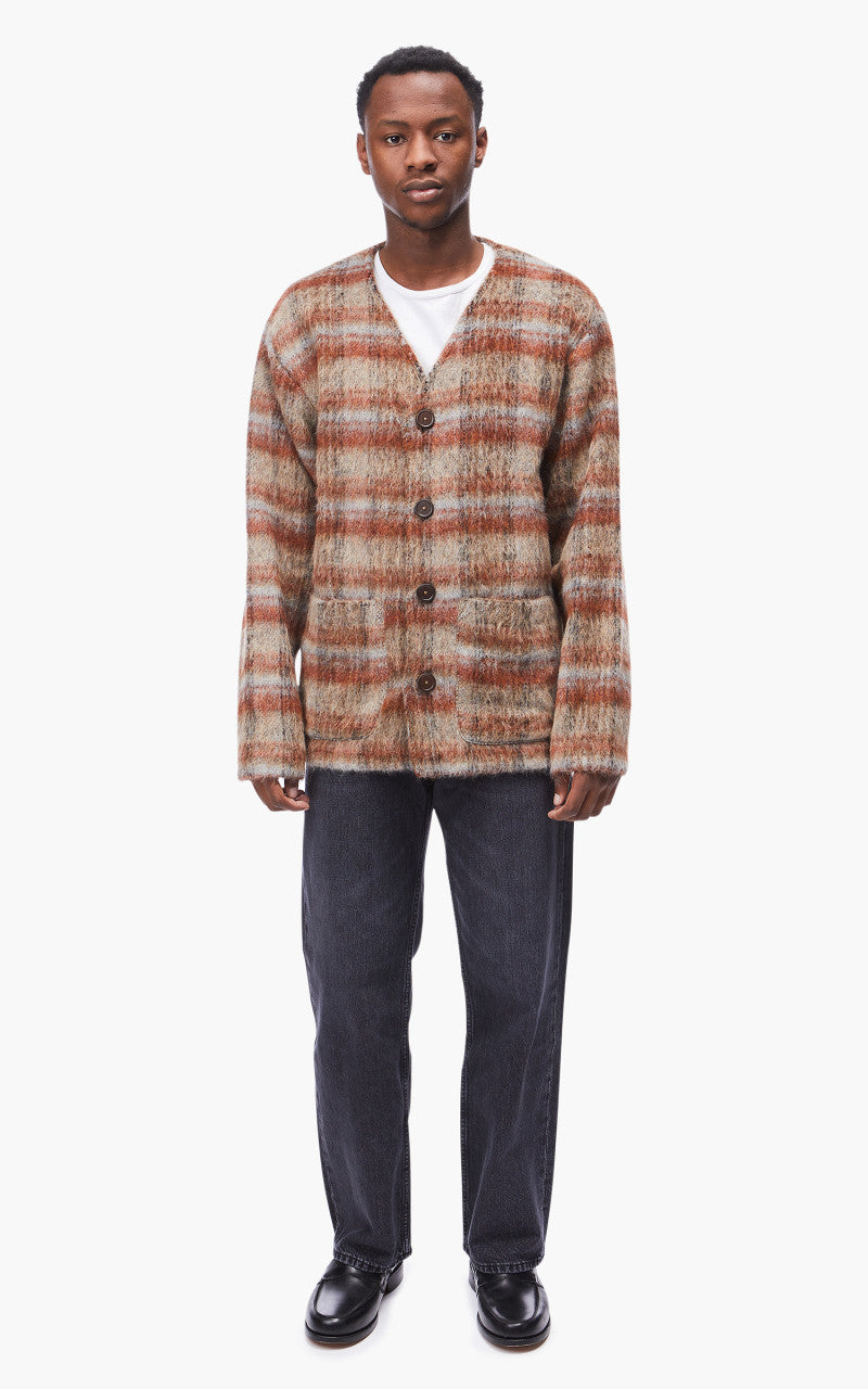Our Legacy Cardigan Mohair Ament Check