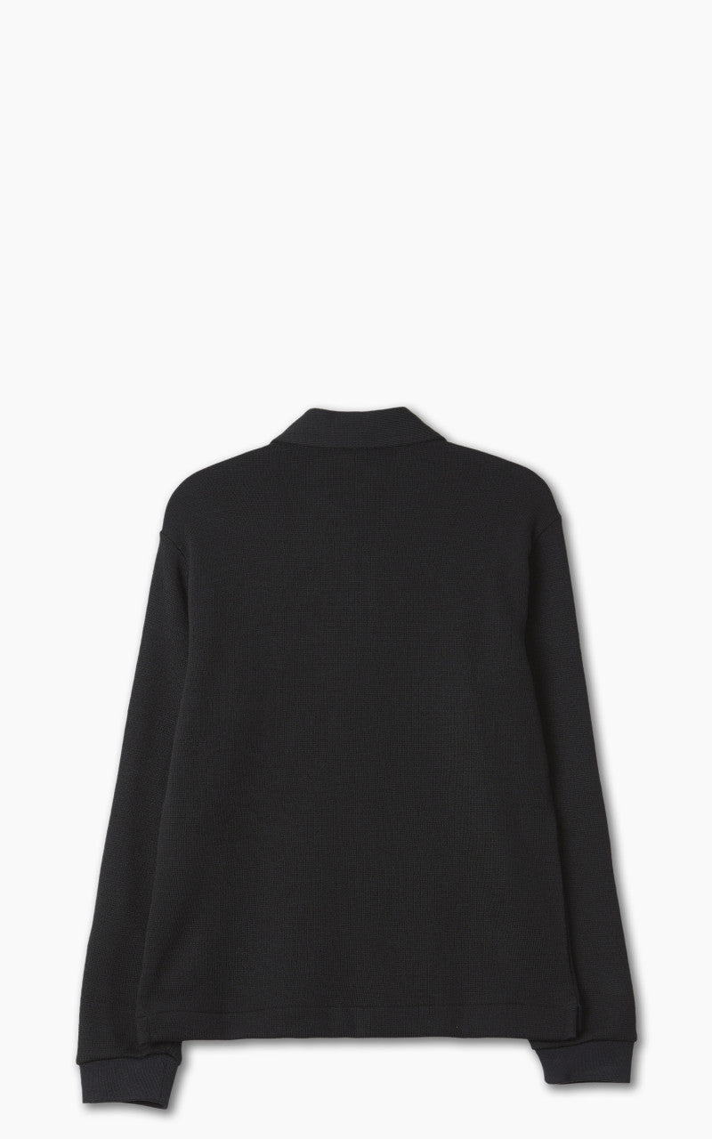 Our Legacy Ile Piquet Black Pseudo Knit