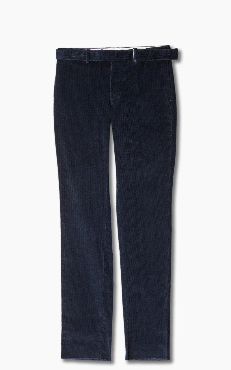 Officine Generale Paul Pants Italian Corduroy Dark Navy