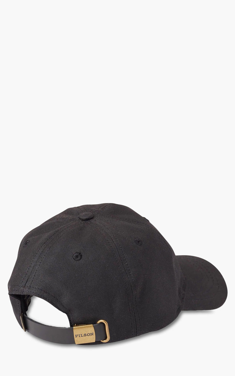Filson Oil Tin Low-Profile Cap Black
