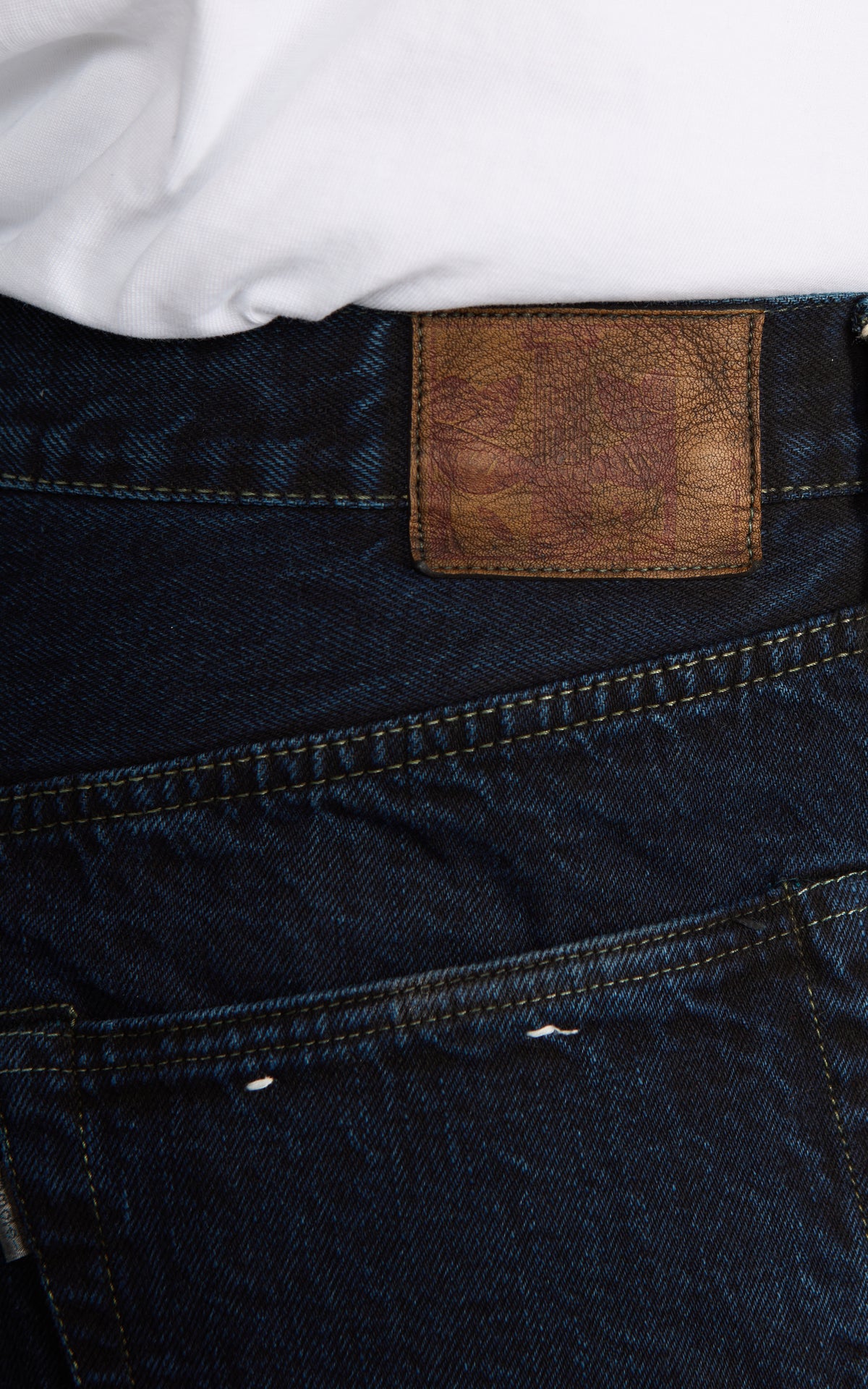 Omoto Denim 0815 Loose Fit Jeans Selvedge Anthrazitfarben