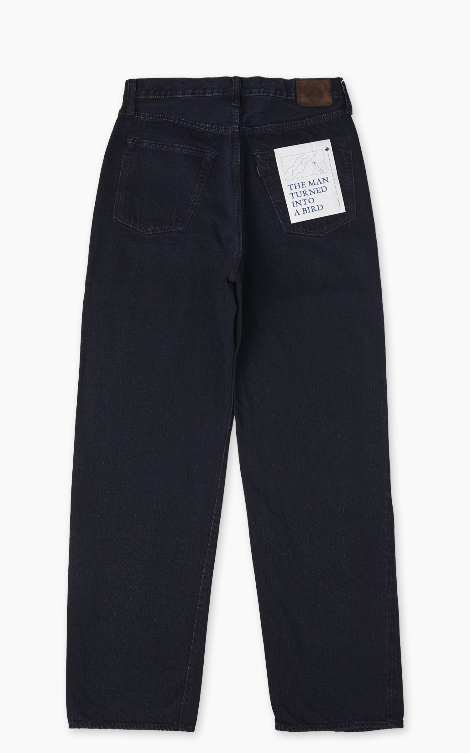 Omoto Denim 8819 Ichimatsu Denim Happi Shirt Indigo 8oz