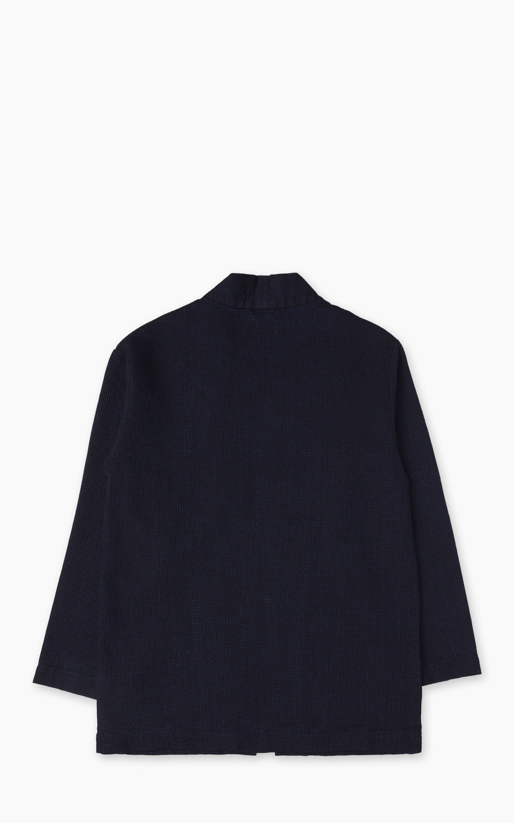 Omoto Denim 8820 Cube Sashiko Denim Happi Shirt Indigo 12oz
