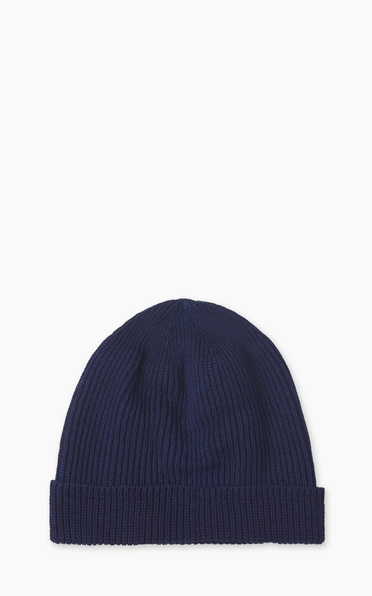 Omoto Denim 9002 Cotton Knit Beanie Dyed Indigo