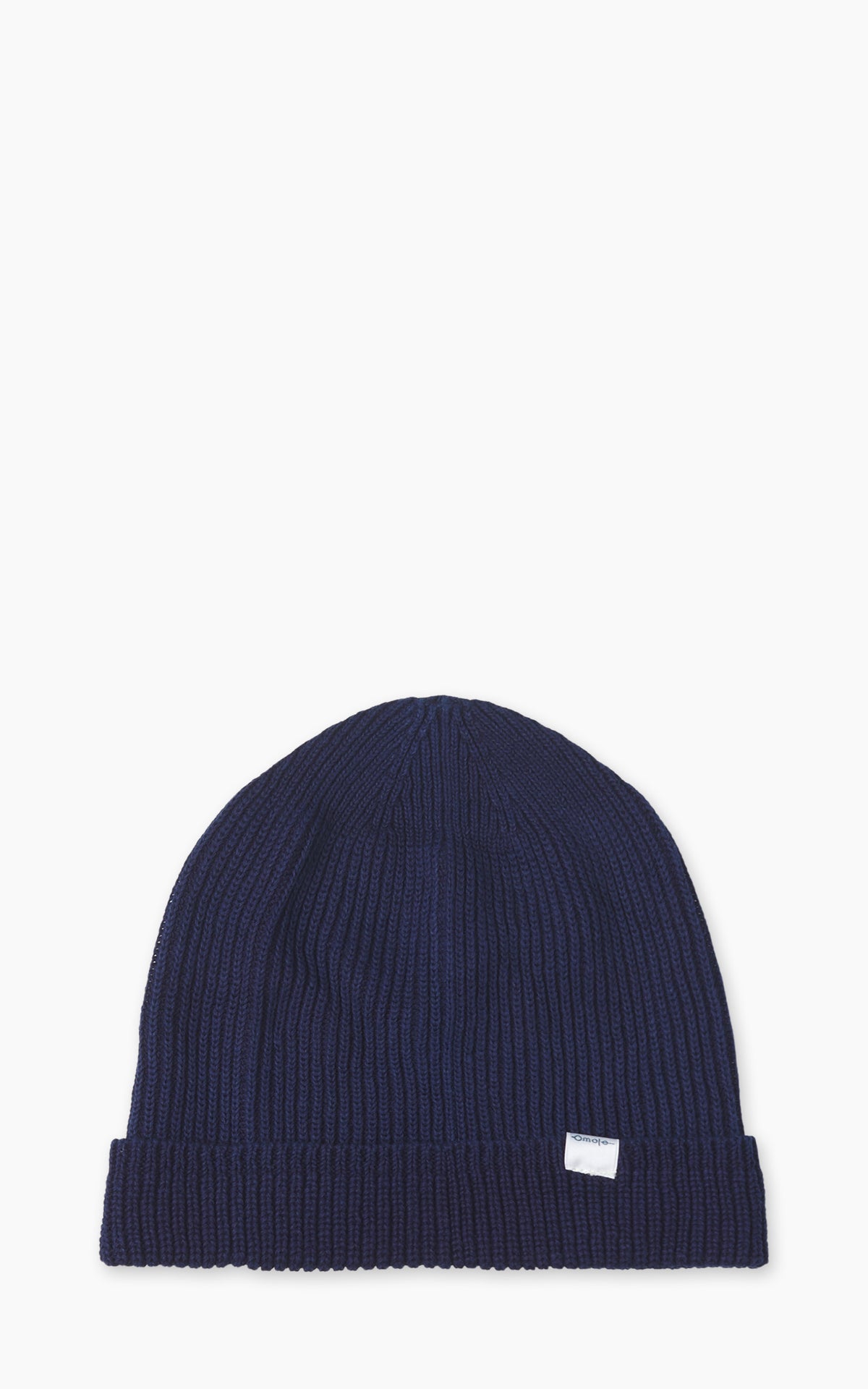 Omoto Denim 9002 Cotton Knit Beanie Dyed Indigo
