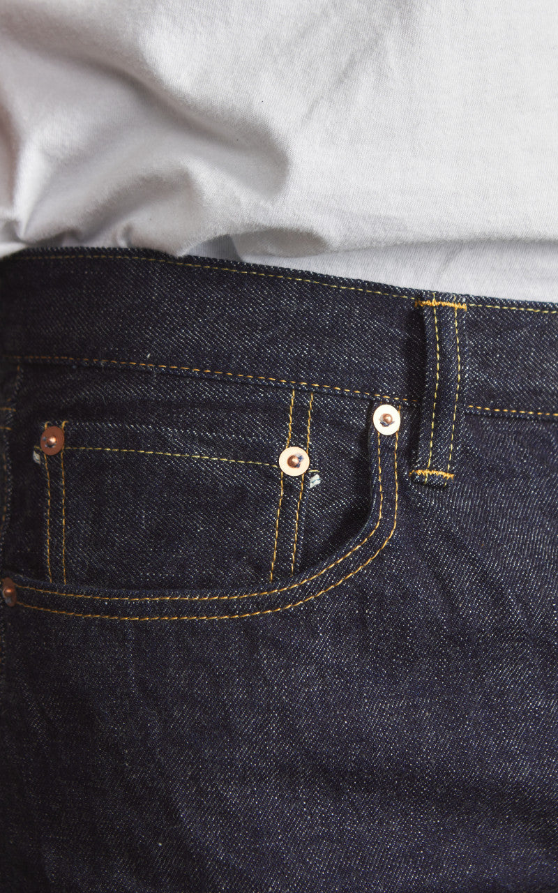 Omoto Denim 0415 Straight Fit Jeans Selvedge Indigo 13.5oz