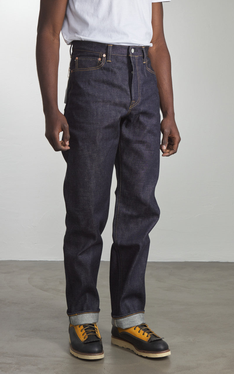 Omoto Denim 0816SZ Loose Fit Jeans Selvedge Indigo 15.5oz