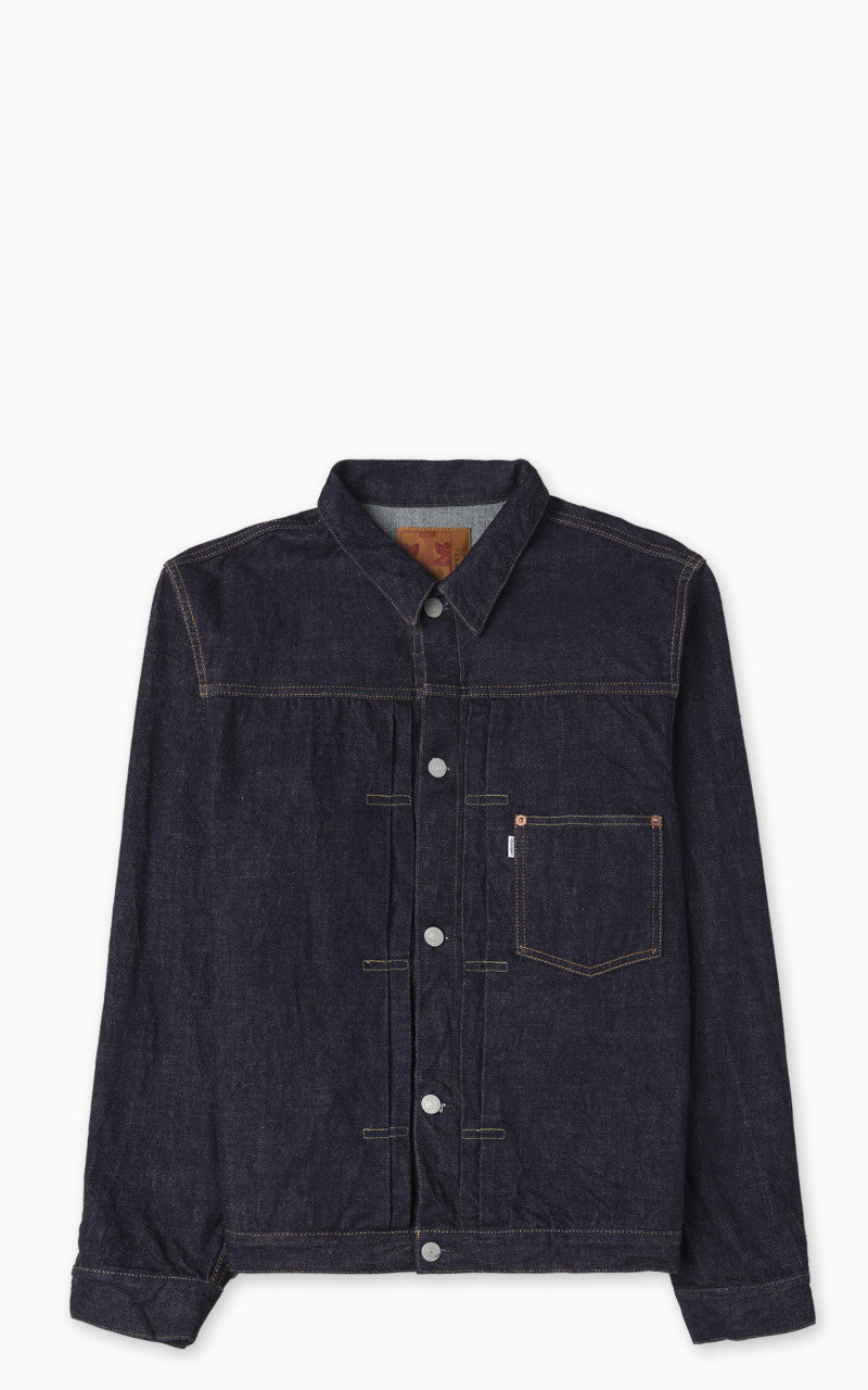 Omoto Denim 3115 Type 1 Denim Jacket Selvedge Indigo 13.5oz
