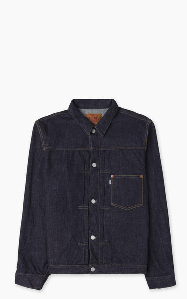 Omoto Denim 3115 Type 1 Denim Jacket Selvedge Indigo 13.5oz