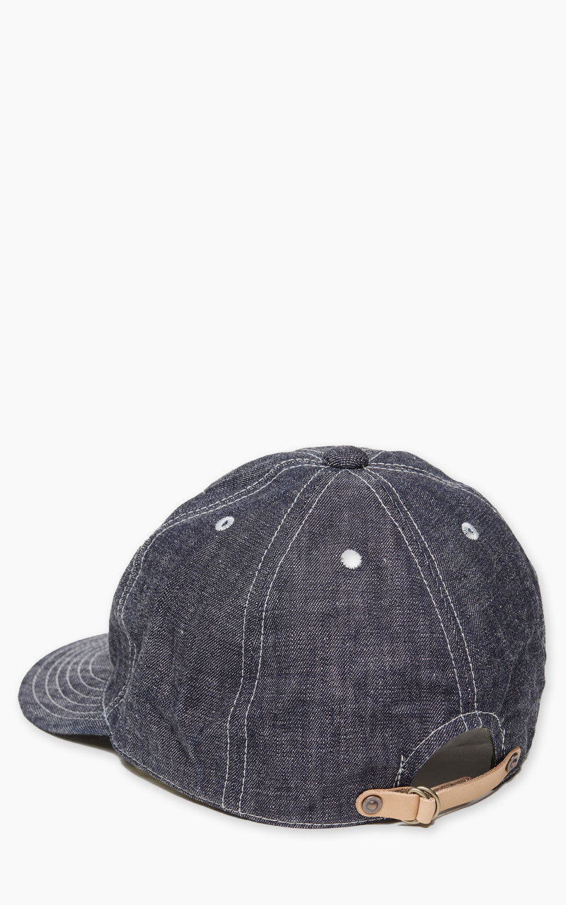 Omoto Denim 6-Panel Denim Cap Indigo