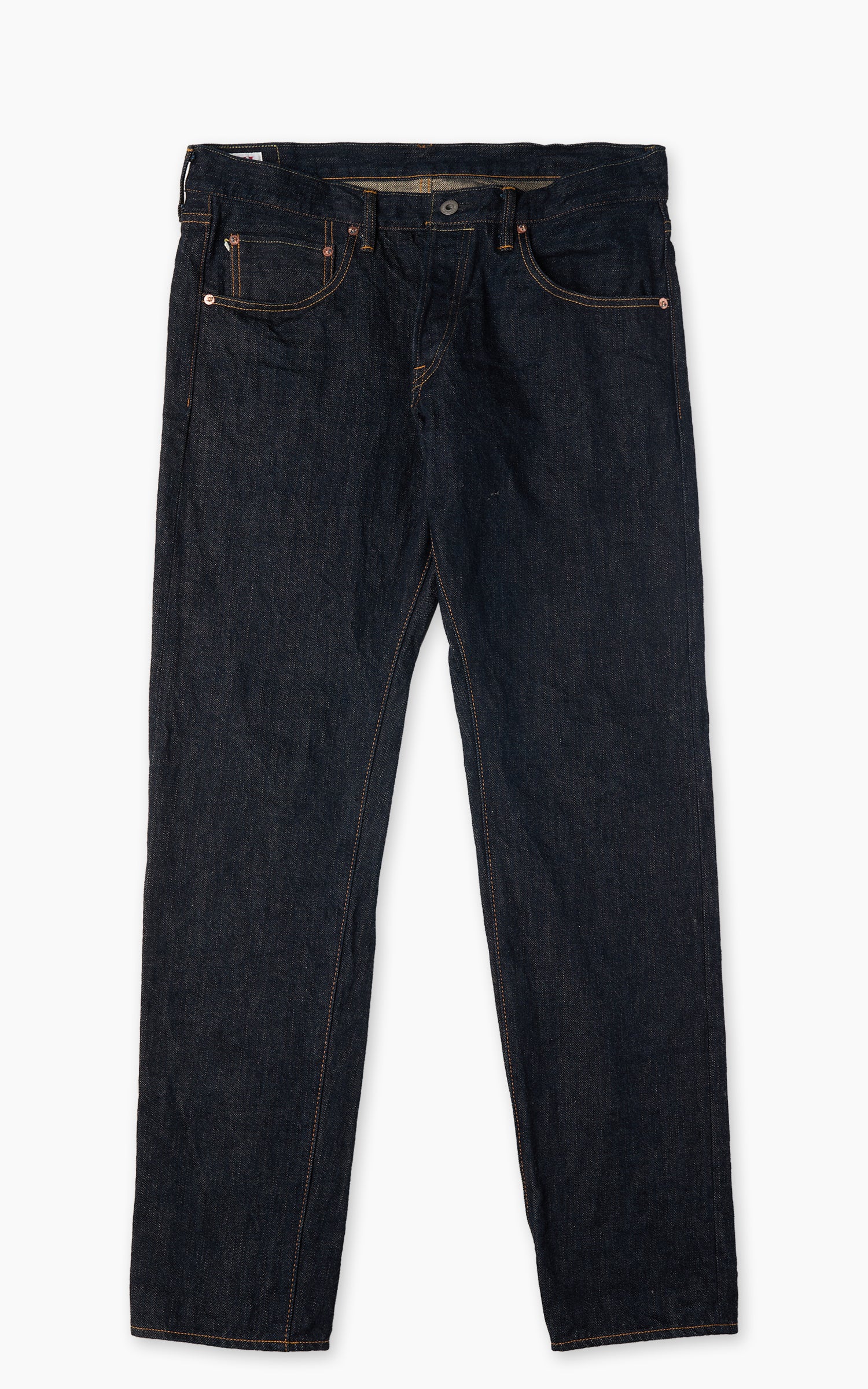 ONI Denim 622-GC15 Relaxed Tapered Denim Greencast 15oz