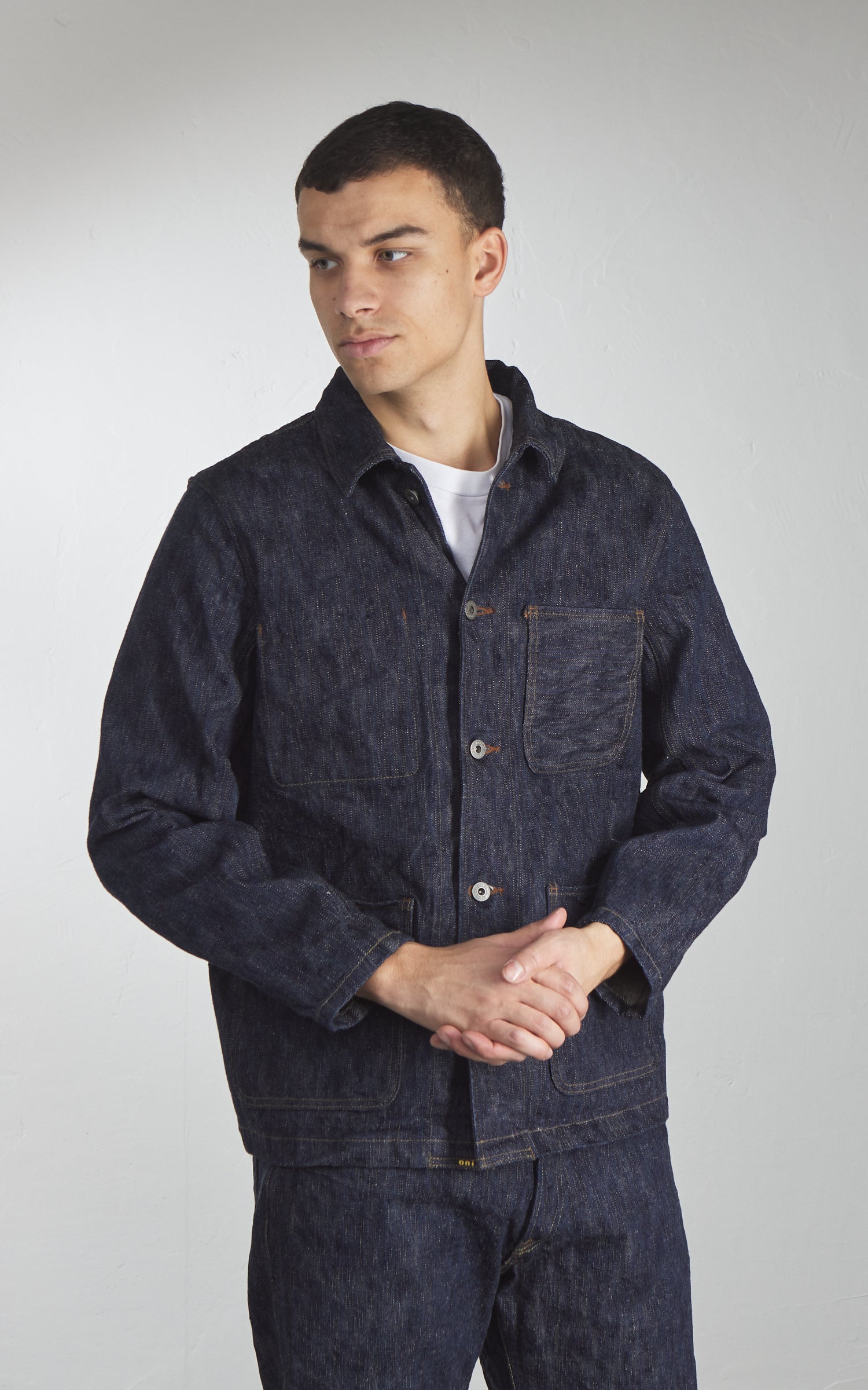 ONI Denim 03502-ONI KASE Coveralls Natural Indigo 16oz