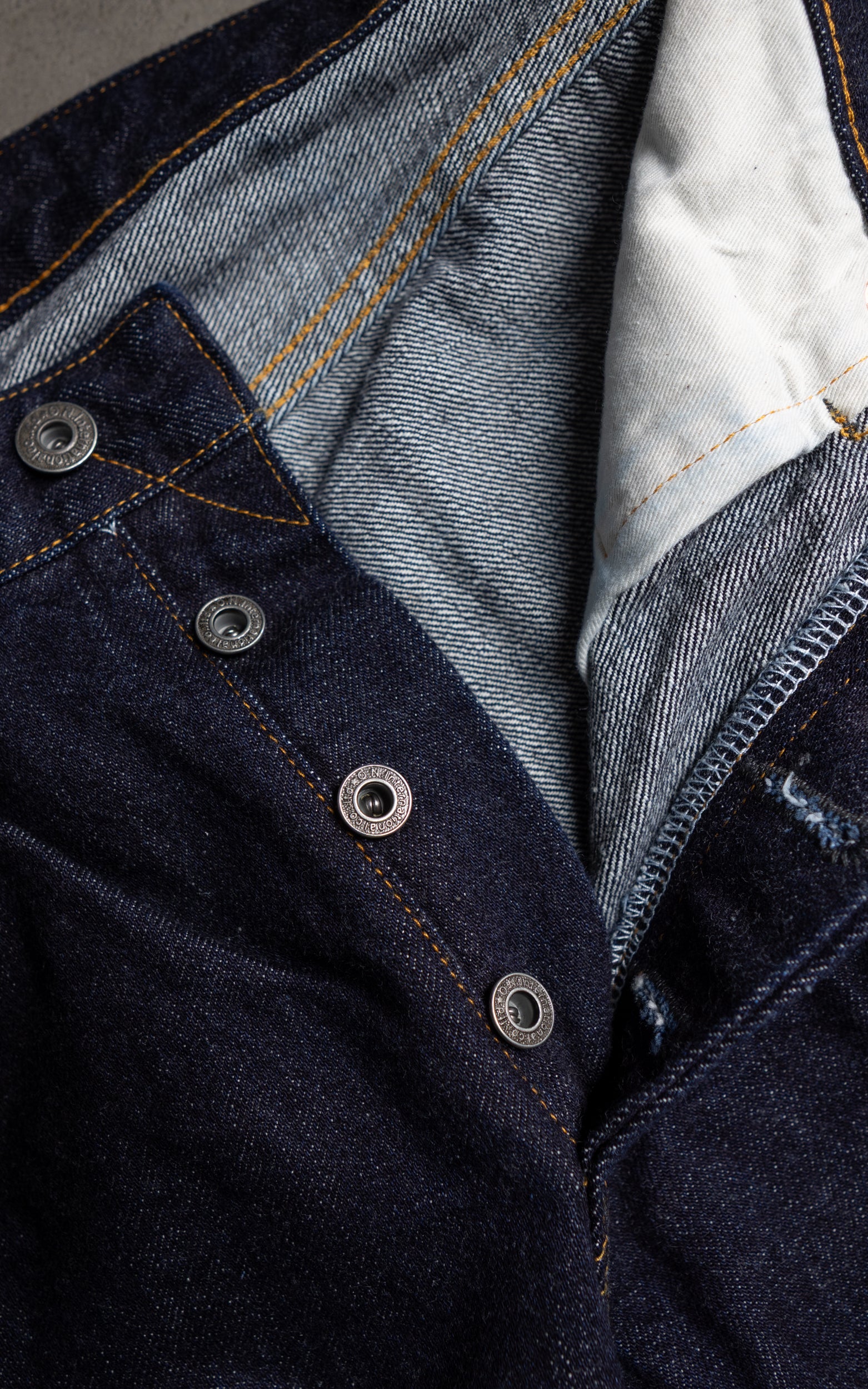 ONI Denim ONI-L700 Ladies Just Right Straight Selvedge Denim Indigo 14oz