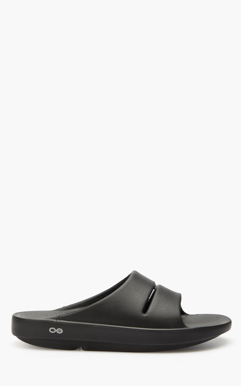 OOFOS Ooahh Slide Sandal Black