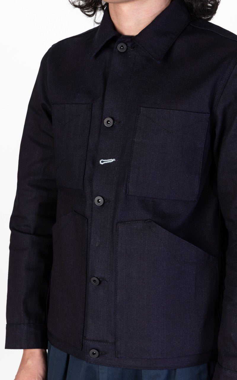 Rogue Territory Open Range Jacket Indigo Selvedge Canvas 11oz
