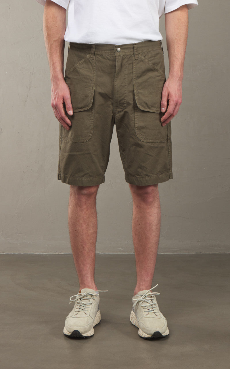 OrSlow Utility Work Shorts Poplin Greige
