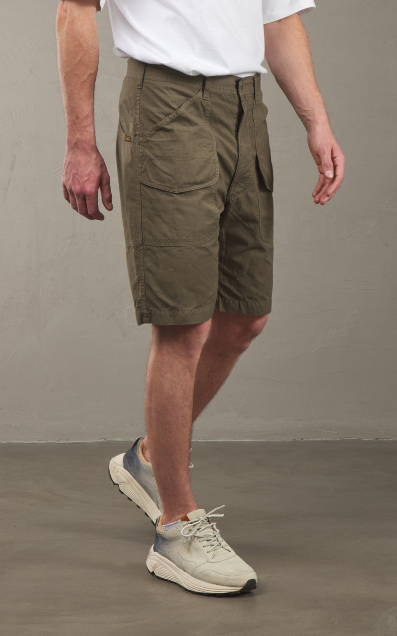 OrSlow Utility Work Shorts Poplin Greige