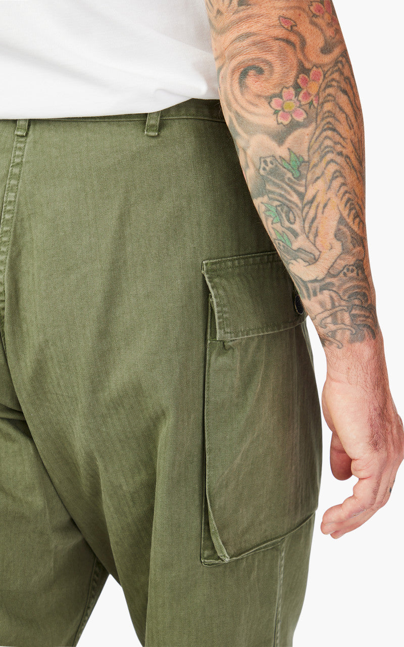 【ビーグル】orSlow 2 Pocket Cargo M-43 HBT 予約商品(お届け予定 9月頃以降) orSlow オアスロウ 2ポケット