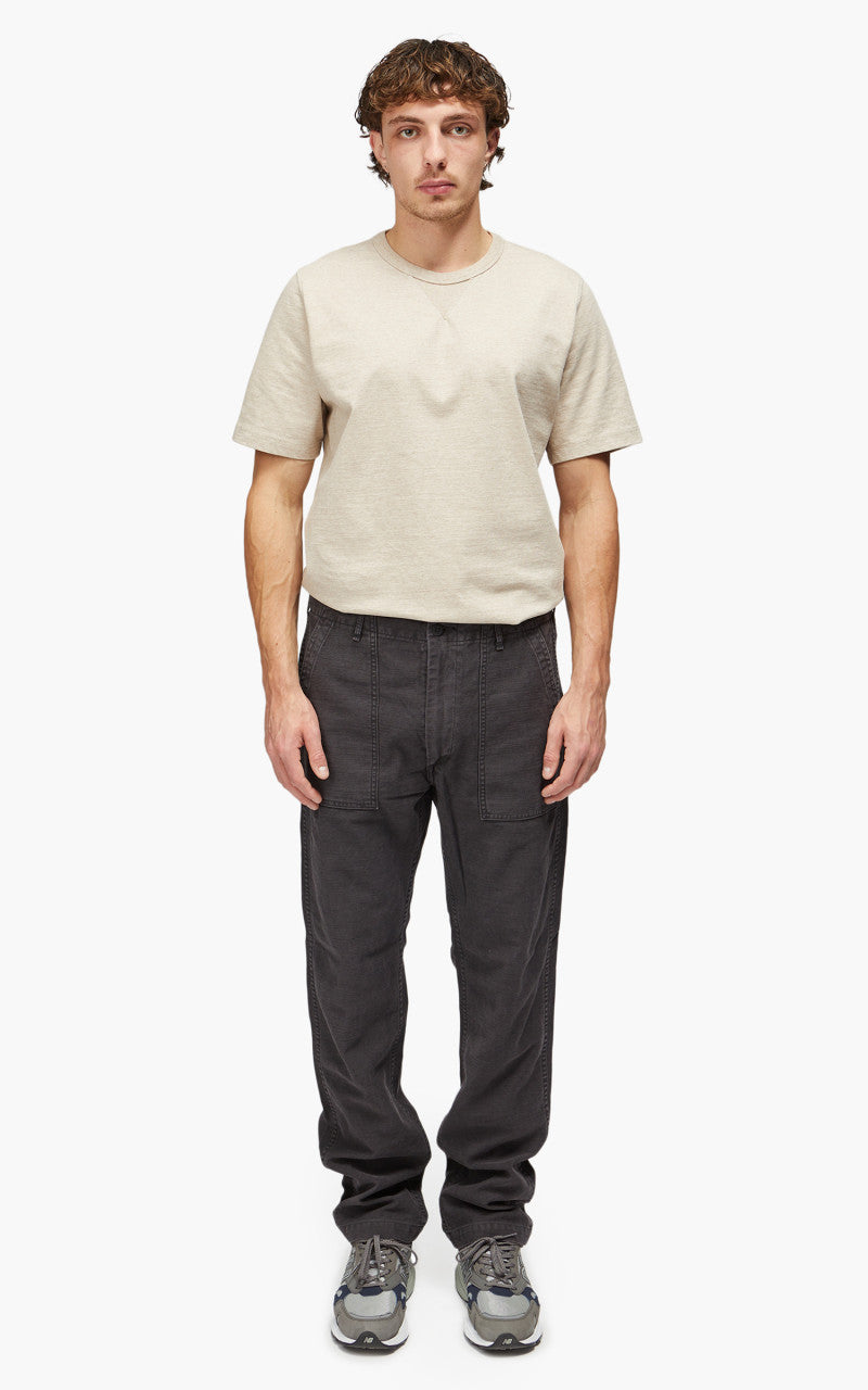 OrSlow US Army Fatigue Pants Slim Black Stone