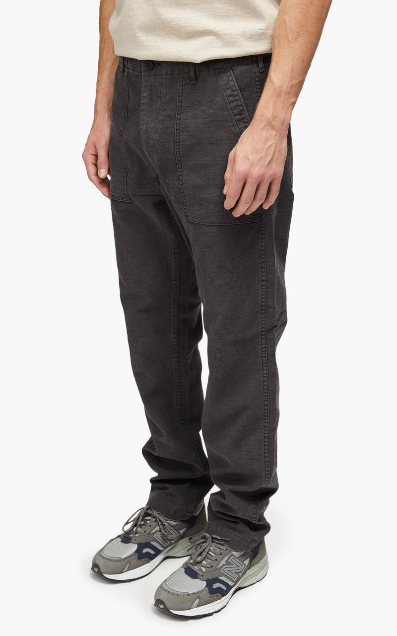 OrSlow US Army Fatigue Pants Slim Black Stone