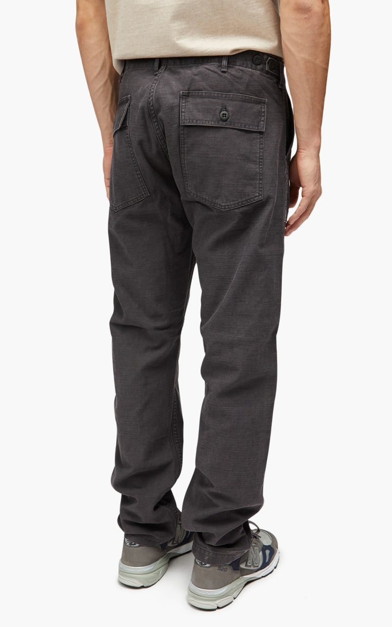 OrSlow US Army Fatigue Pants Slim Black Stone