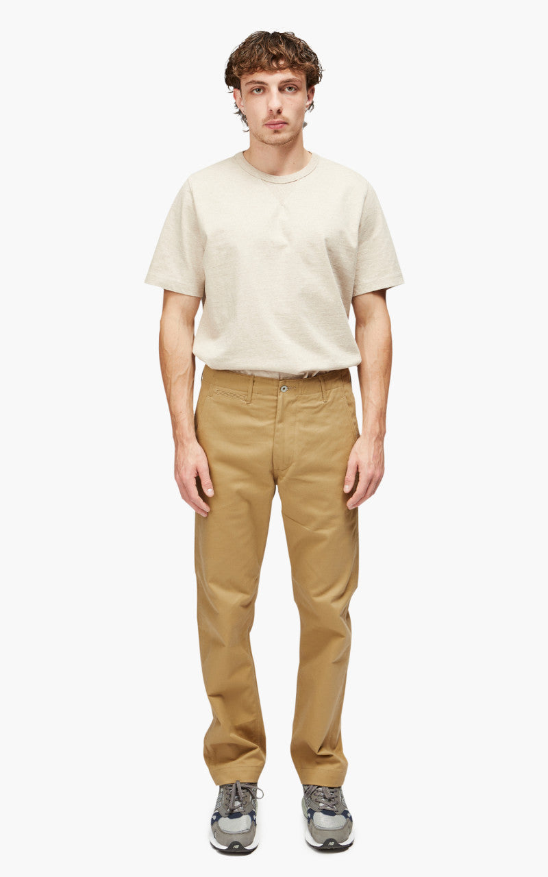 OrSlow Slim Fit Army Trousers Khaki