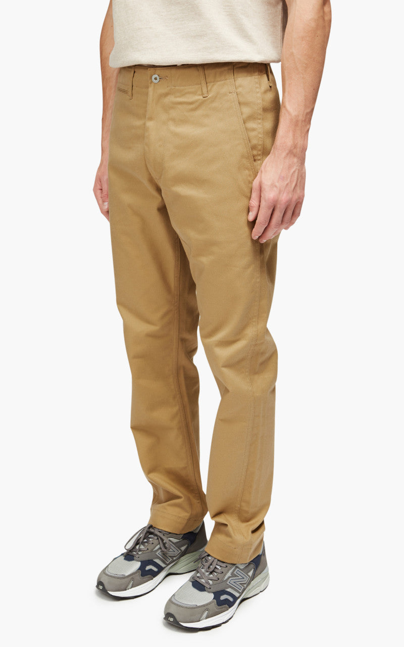 OrSlow Slim Fit Army Trousers Khaki