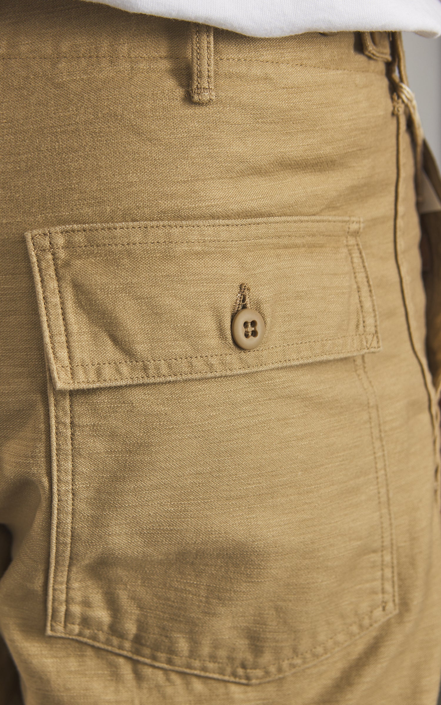 OrSlow US Army Fatigue Pants Regular Sand Beige