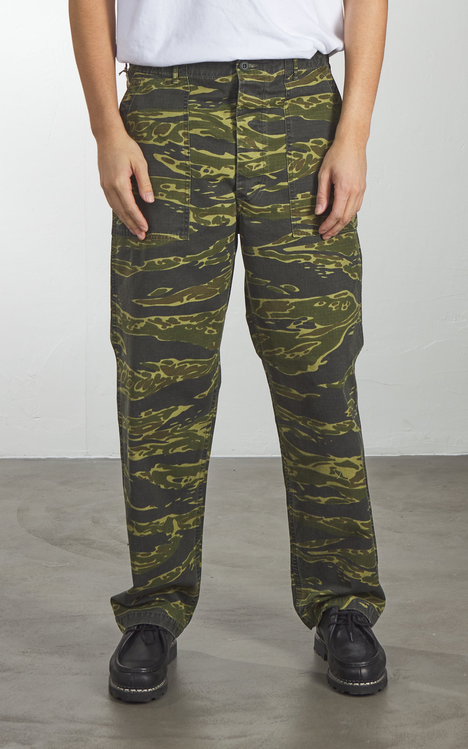 OrSlow US Army Fatigue Pants Regular Tiger Camo