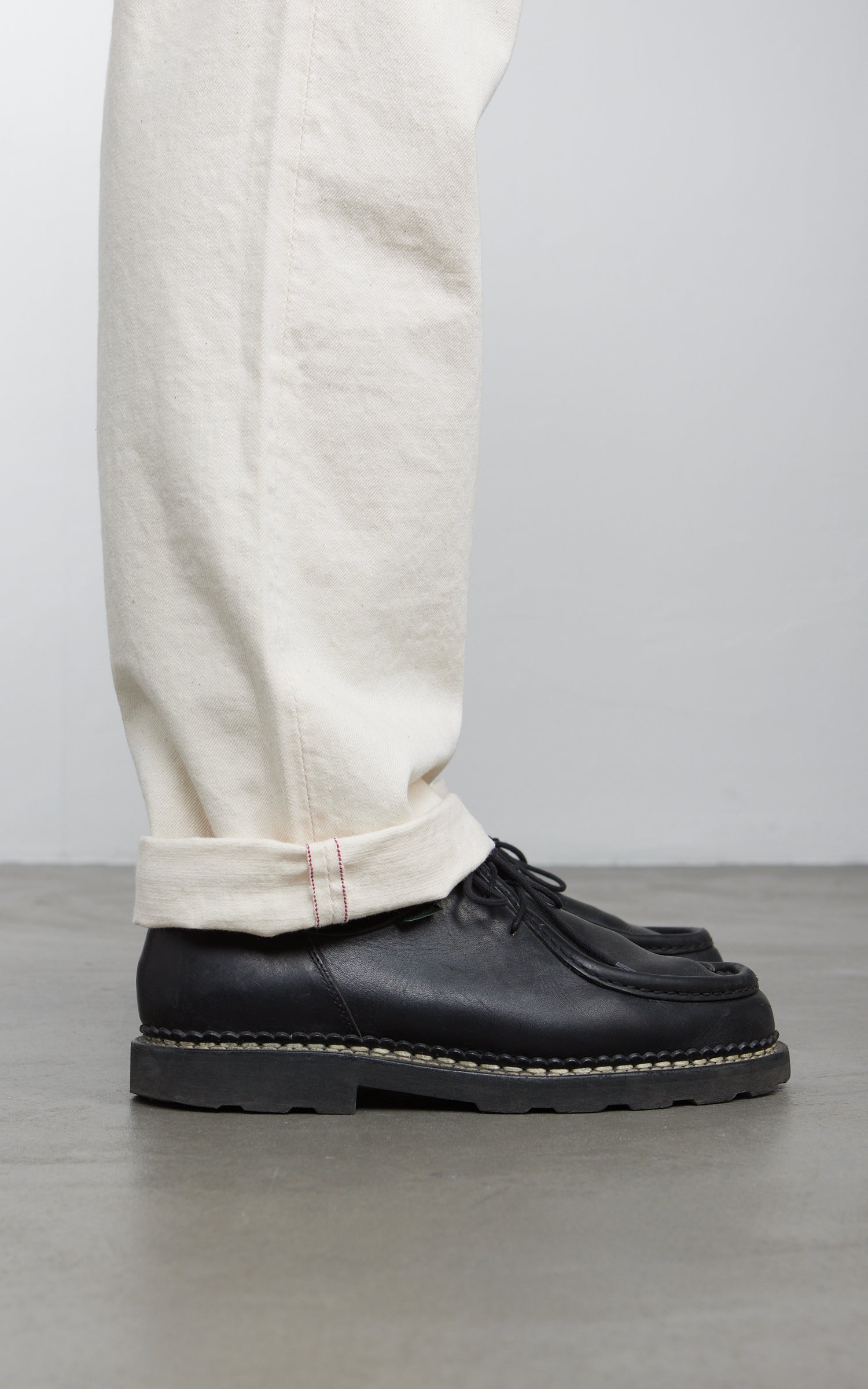 Orslow 101 Grand Dads Fit Denim Pants Ecru One Wash