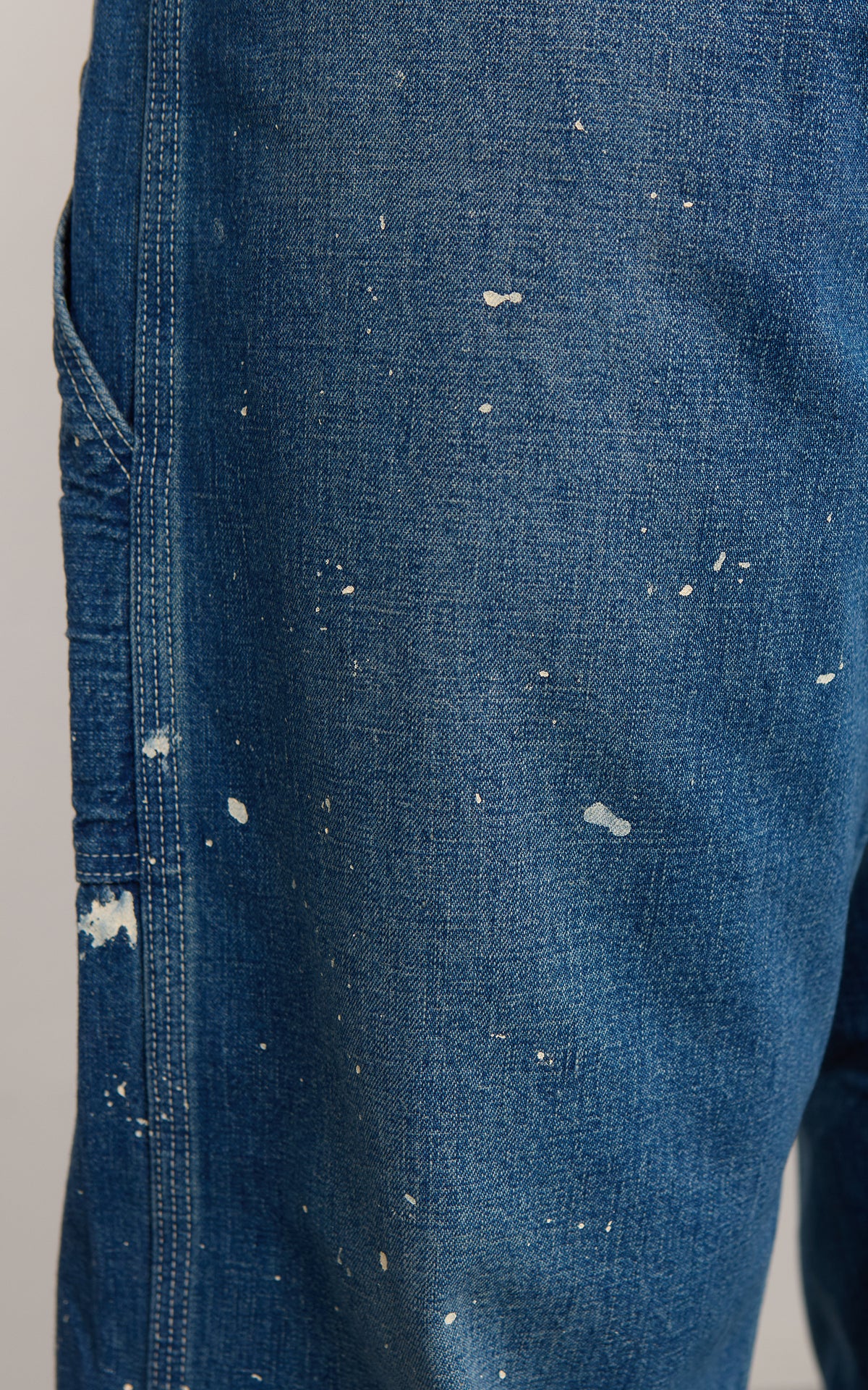 OrSlow Painter Pants Denim Used Wash With Paint